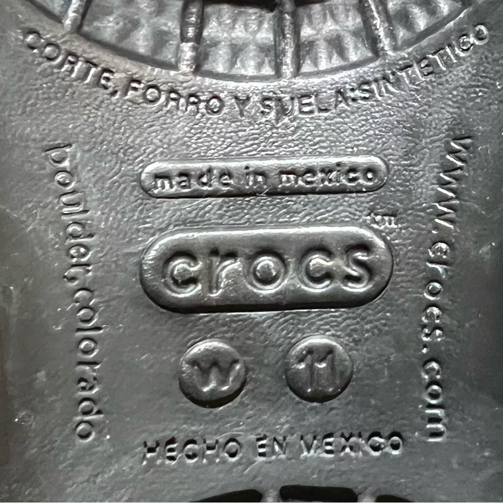 Crocs Kadee Flats | Black | Women’s Size 11 - Picture 9 of 10
